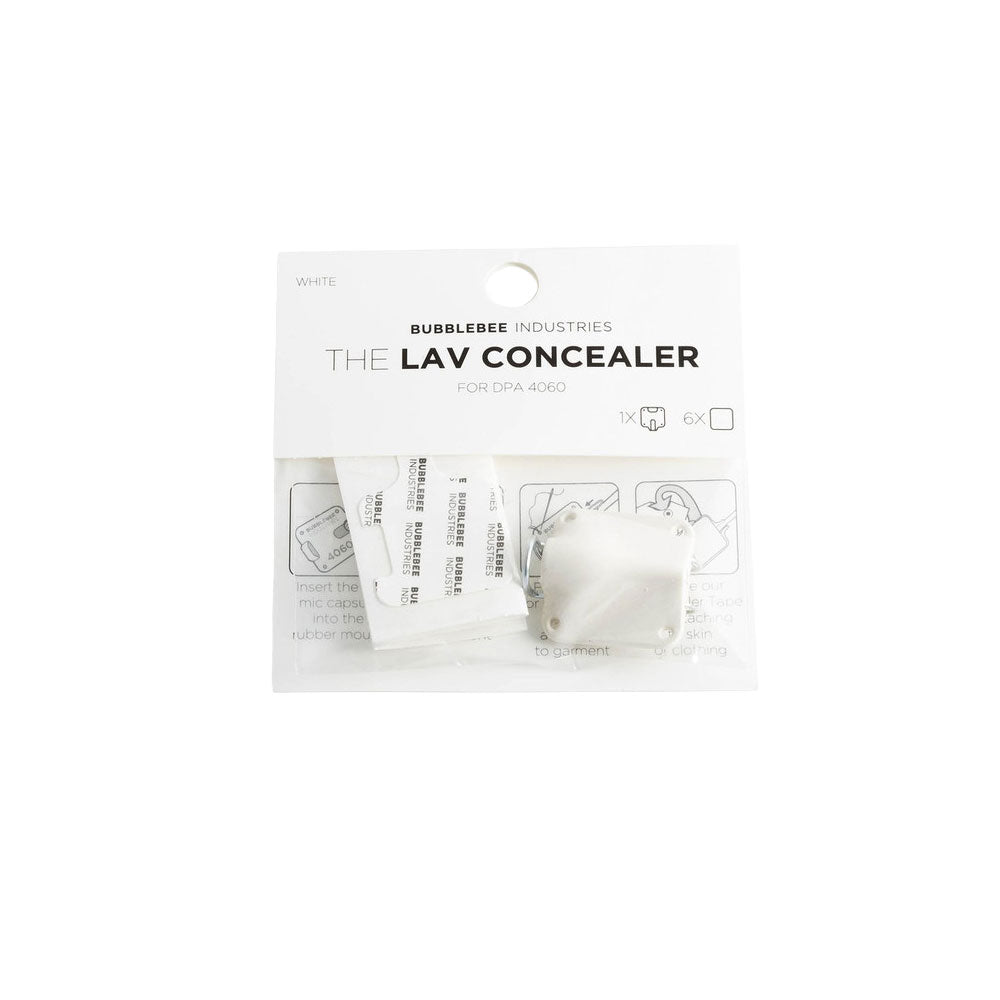 The Lav Concealer for DPA 4060 (Single, White)