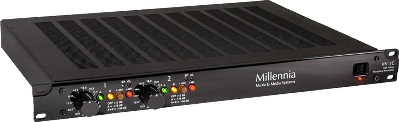 Millennia HV-3C プリアンプ Millennia HV-3C (Stereo Mic Preamp)