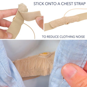 9x Furry Strips - Beige