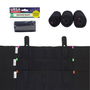 Live Strap - Double Pouch Large (Black)