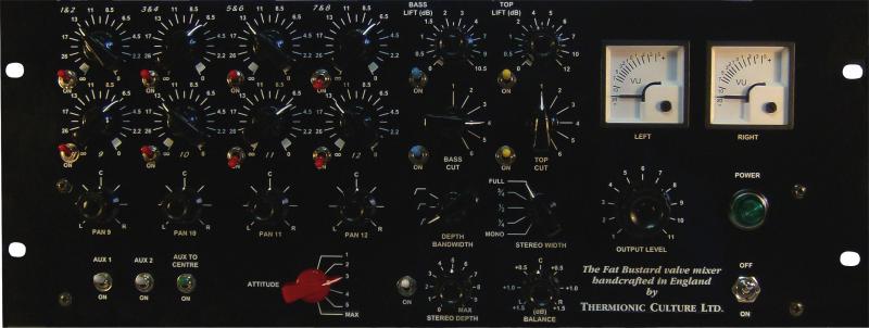 Buy THERMIONIC CULTURE Fat Bustard II - Black - Line & Summing