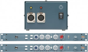 1084 - Mic Pre/EQ 19'' Rackmount Pair with PSU