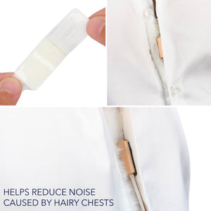 9x Furry Strips - White