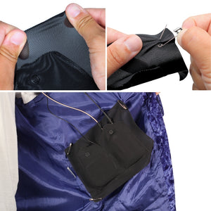 Pin-It-Pouch - Double - Black