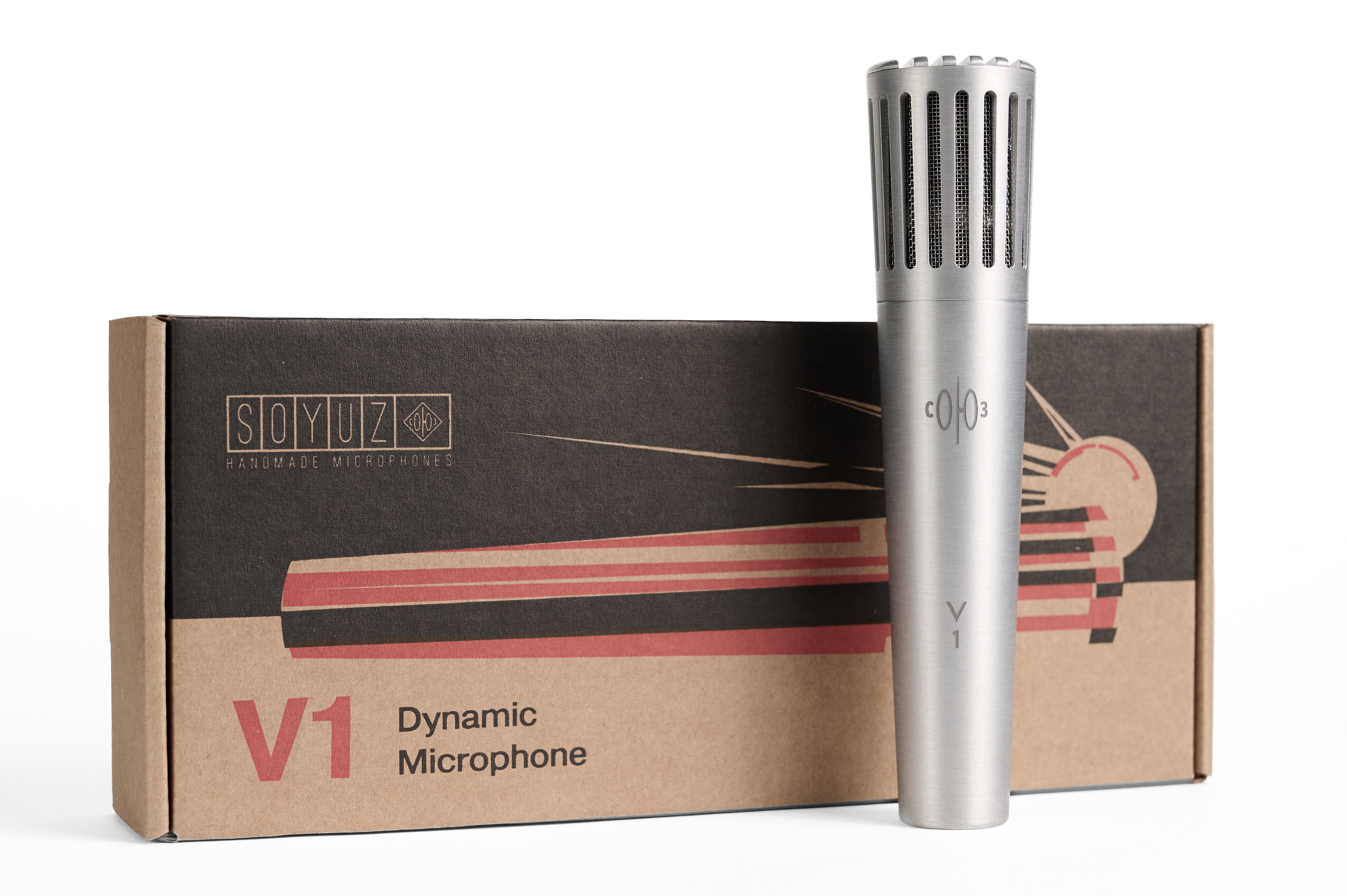 Buy SOYUZ MICROPHONES V1 Silver - Dynamic Microphones | Canada