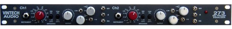 Buy VINTECH AUDIO 273 - Dual Mic-Preamps | Canada Authorized