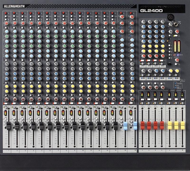Buy ALLEN & HEATH GL2400-416 - 4 to 16 Channels Boards | Canada