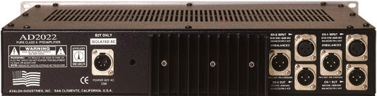Buy AVALON AD2022 (Silver) - Dual Mic-Preamps | Canada Authorized