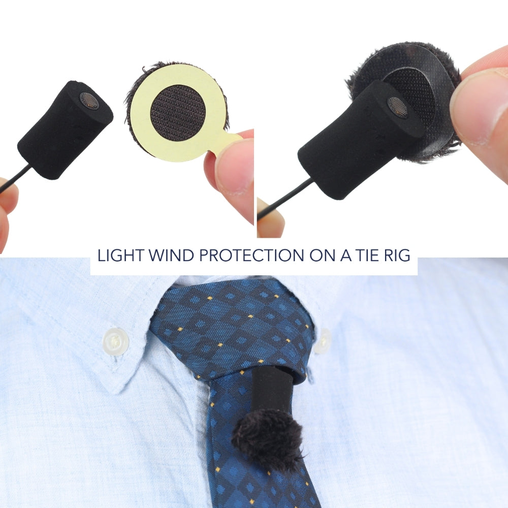 9x Plush Circles + 30x Stickies Multipack (3x: White, Black & Beige)