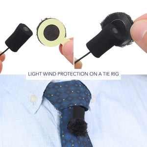 9x Plush Circles + 30x Stickies Multipack (3x: White, Black & Beige)