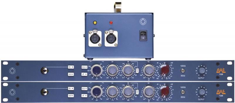 1028 - Mic Pre/EQ 19'' Rackmount Pair with PSU