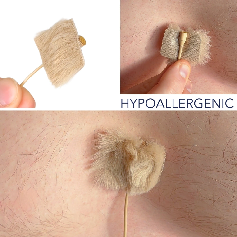 9x Furry Strips - Beige