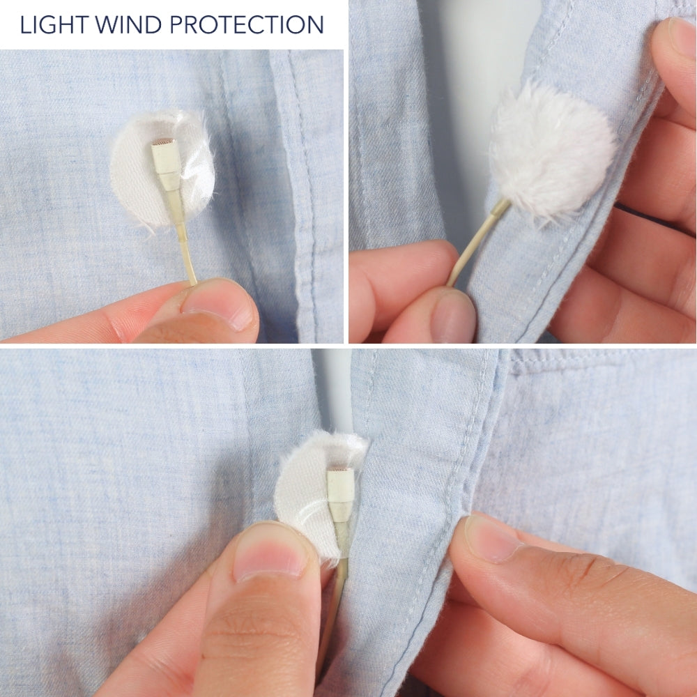 9x Plush Circles + 30x Stickies Multipack (3x: White, Black & Beige)