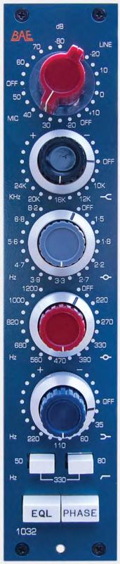 1032 - Module préampli micro/égaliseur