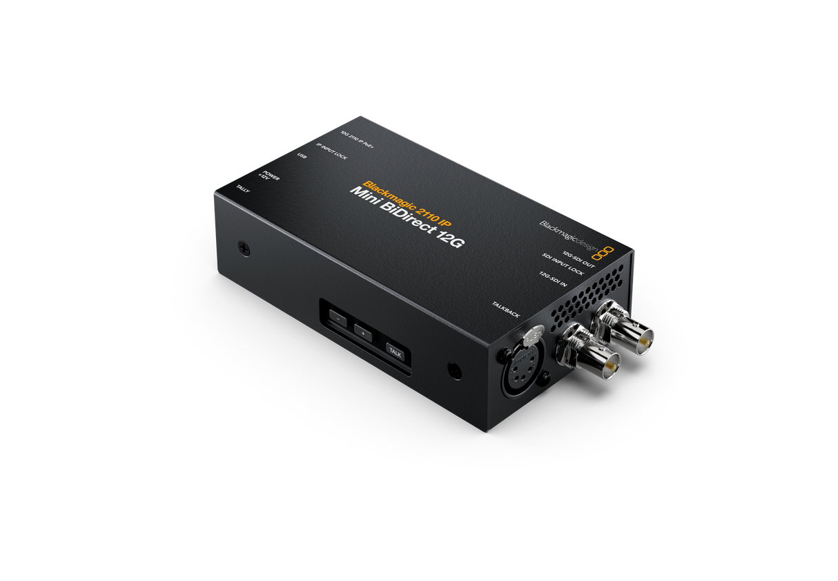 2110 IP converter, Mini BiDirect 12G to SMPTE-2110