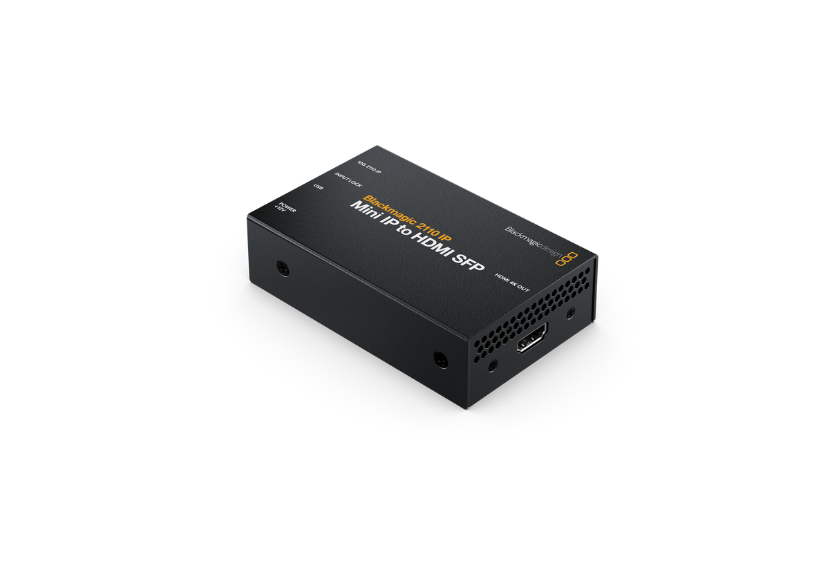 2110 IP converter, Mini IP to HDMI SFP