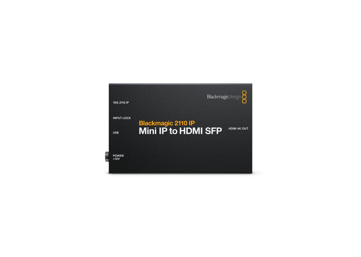 2110 IP converter, Mini IP to HDMI SFP