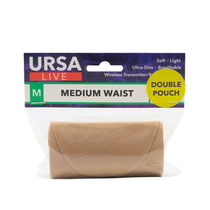 Live Strap - Double Pouch Medium (Beige)