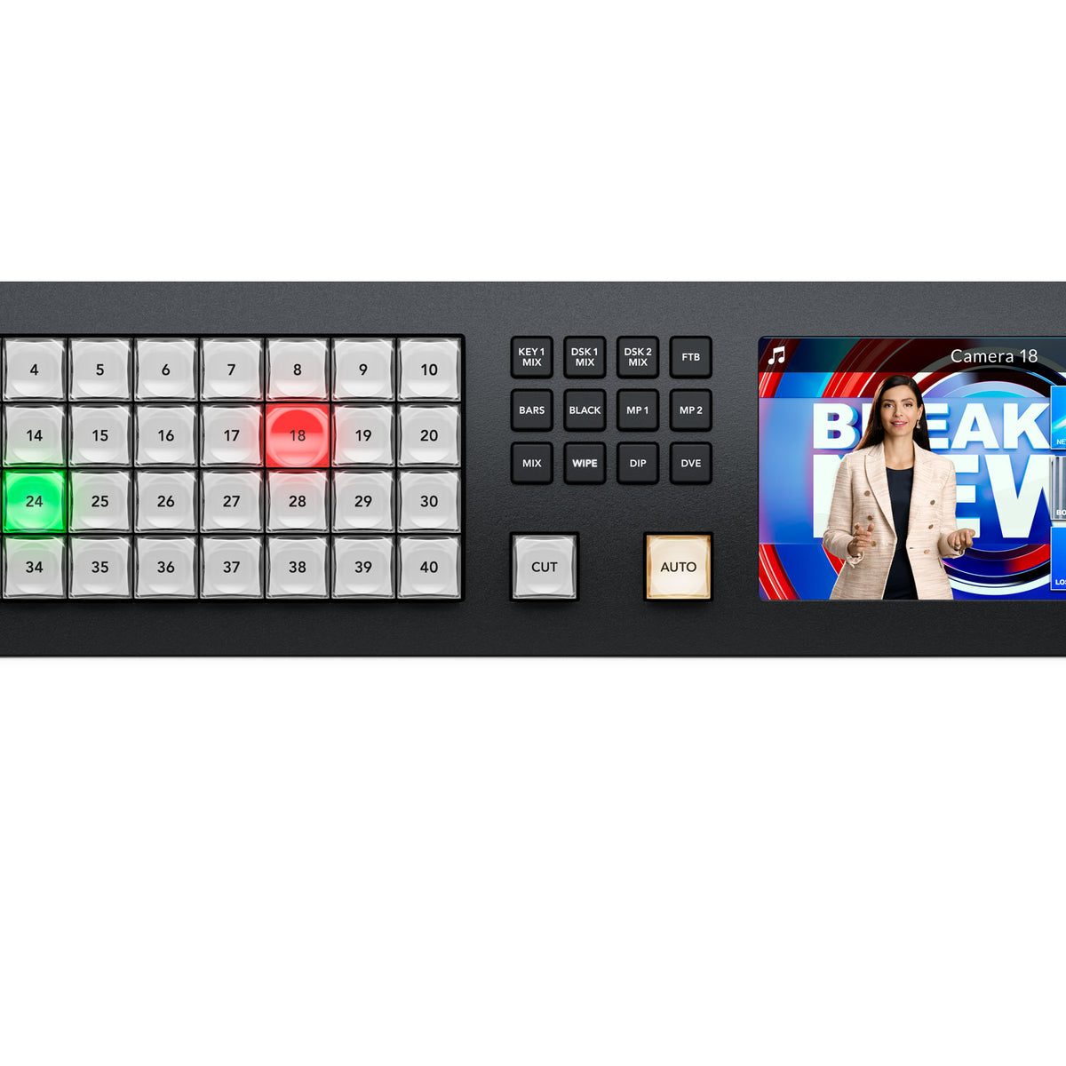 Buy BLACKMAGIC DESIGN ATEM Monitoring Rack Panel 40 Video Converter, 1U ...