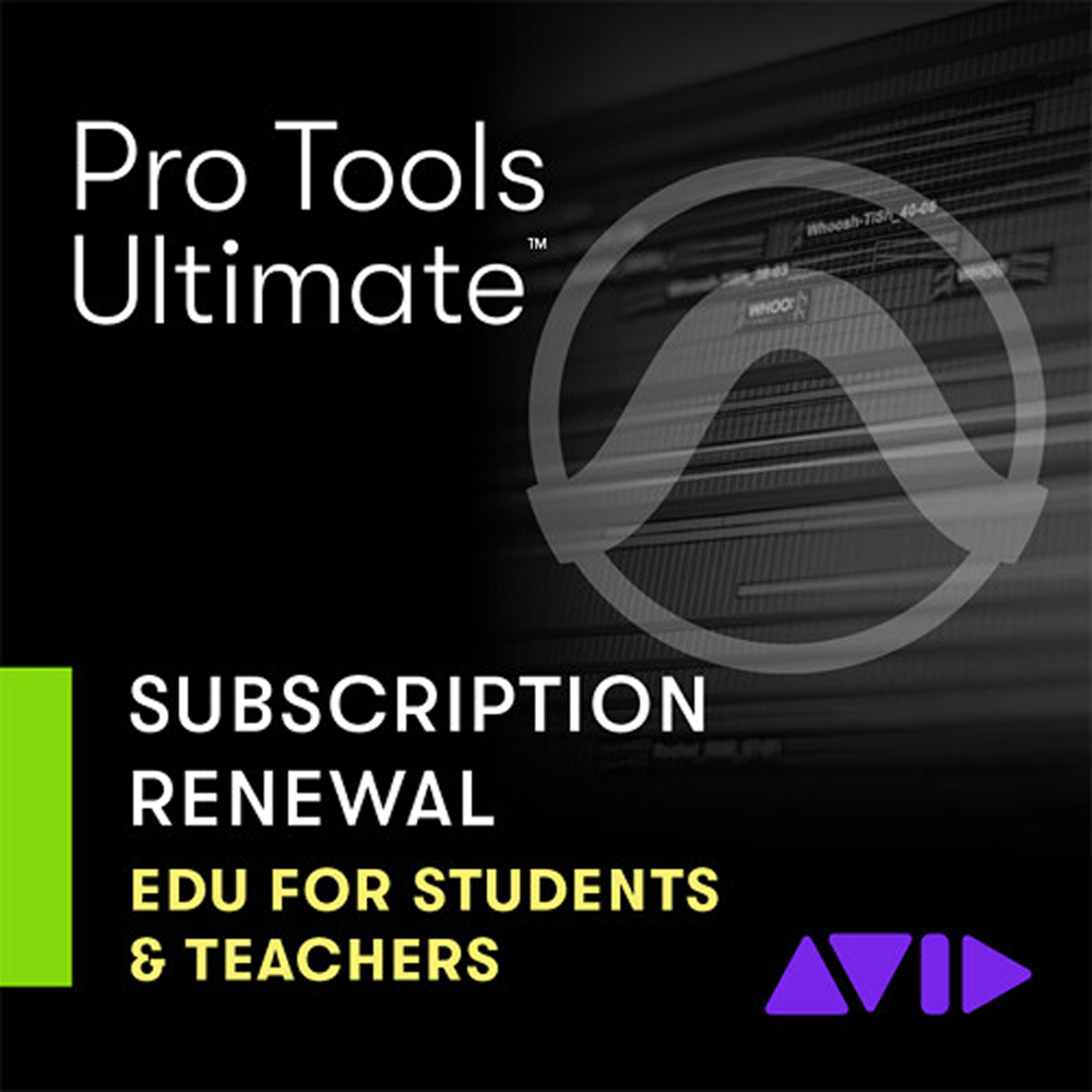 Pro Tools Ultimate Educational - 1-year subscription RENEWAL