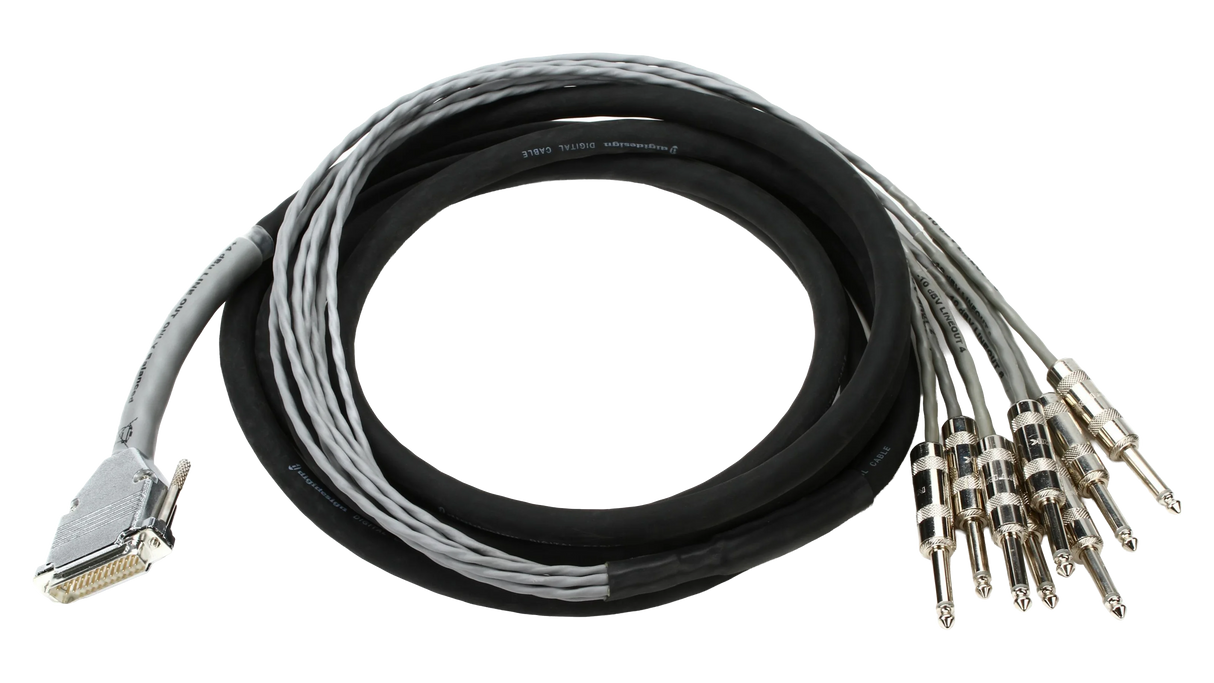 DB25-TS+4/-10 DB Padded DigiSnake Cable - 12ft