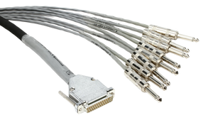 DB25-TS+4/-10 DB Padded DigiSnake Cable - 12ft