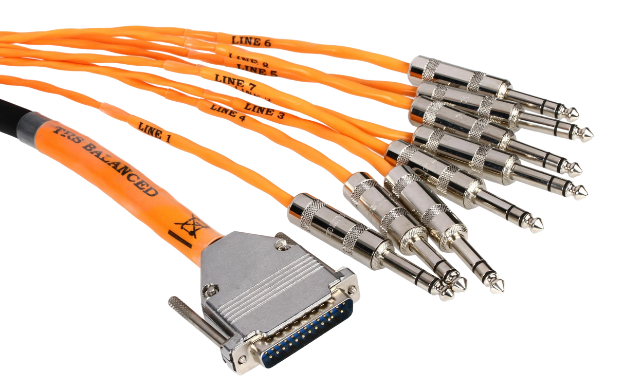 DB25-TRS DigiSnake Cable - 12ft