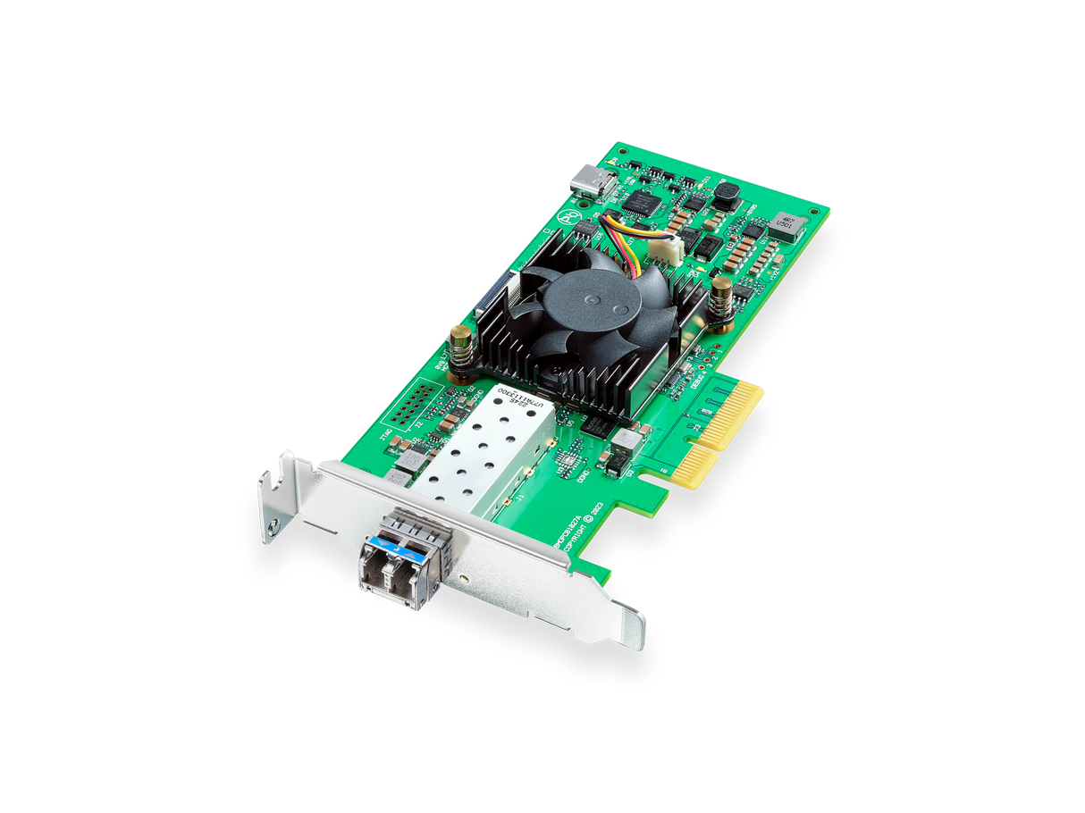 DeckLink IP HD optical card with video capture & playback