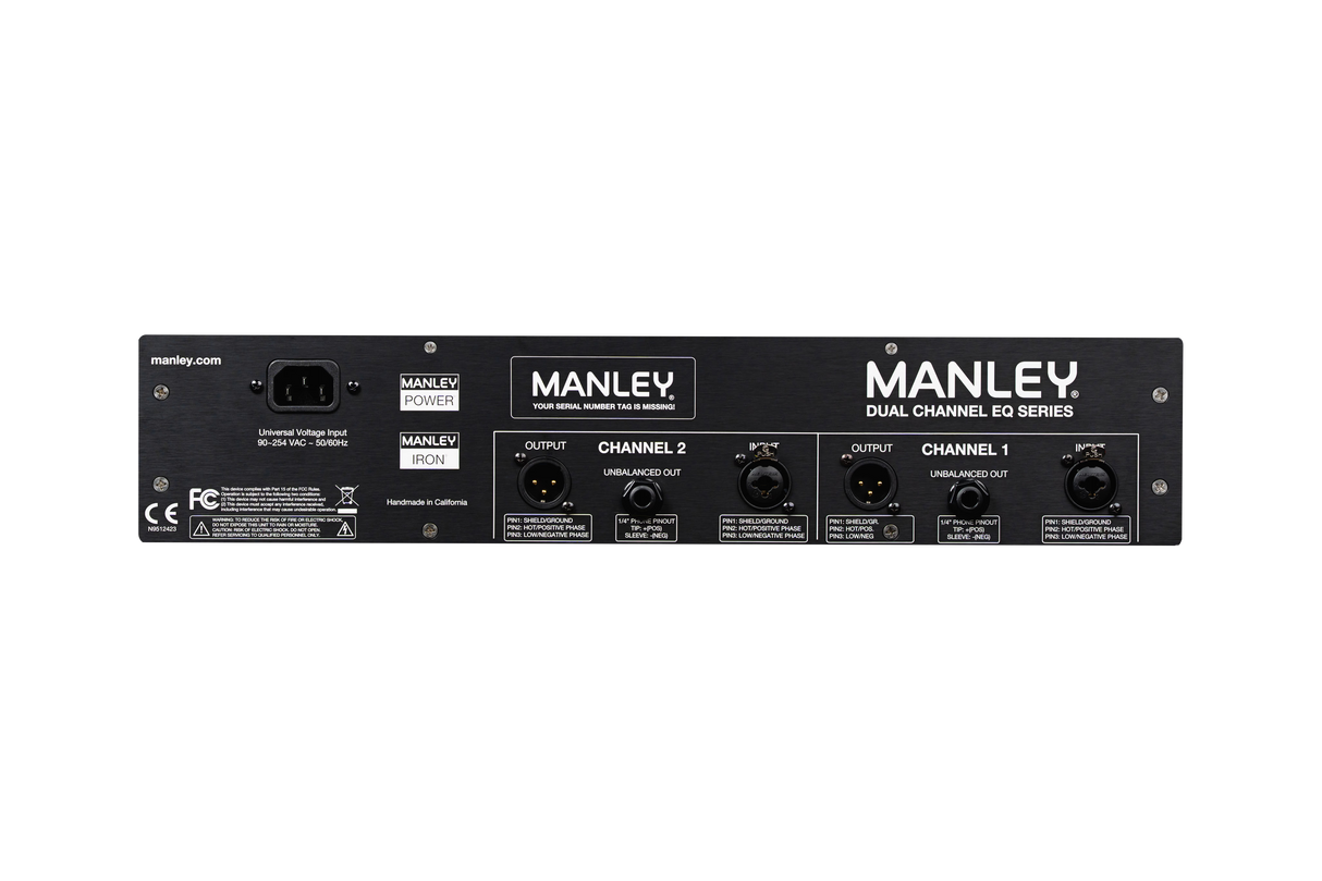 Manley Dual Main EQ