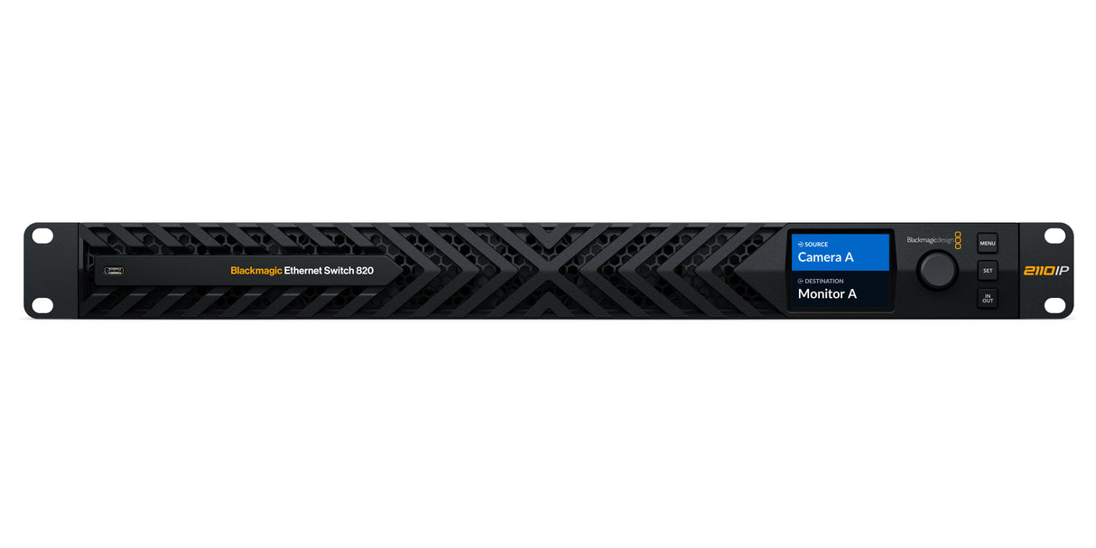 8 × 100G Ethernet Switch