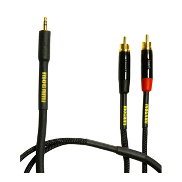 GOLD 3.5 2 RCA 20 MOGAMI product photo white background product photo white background