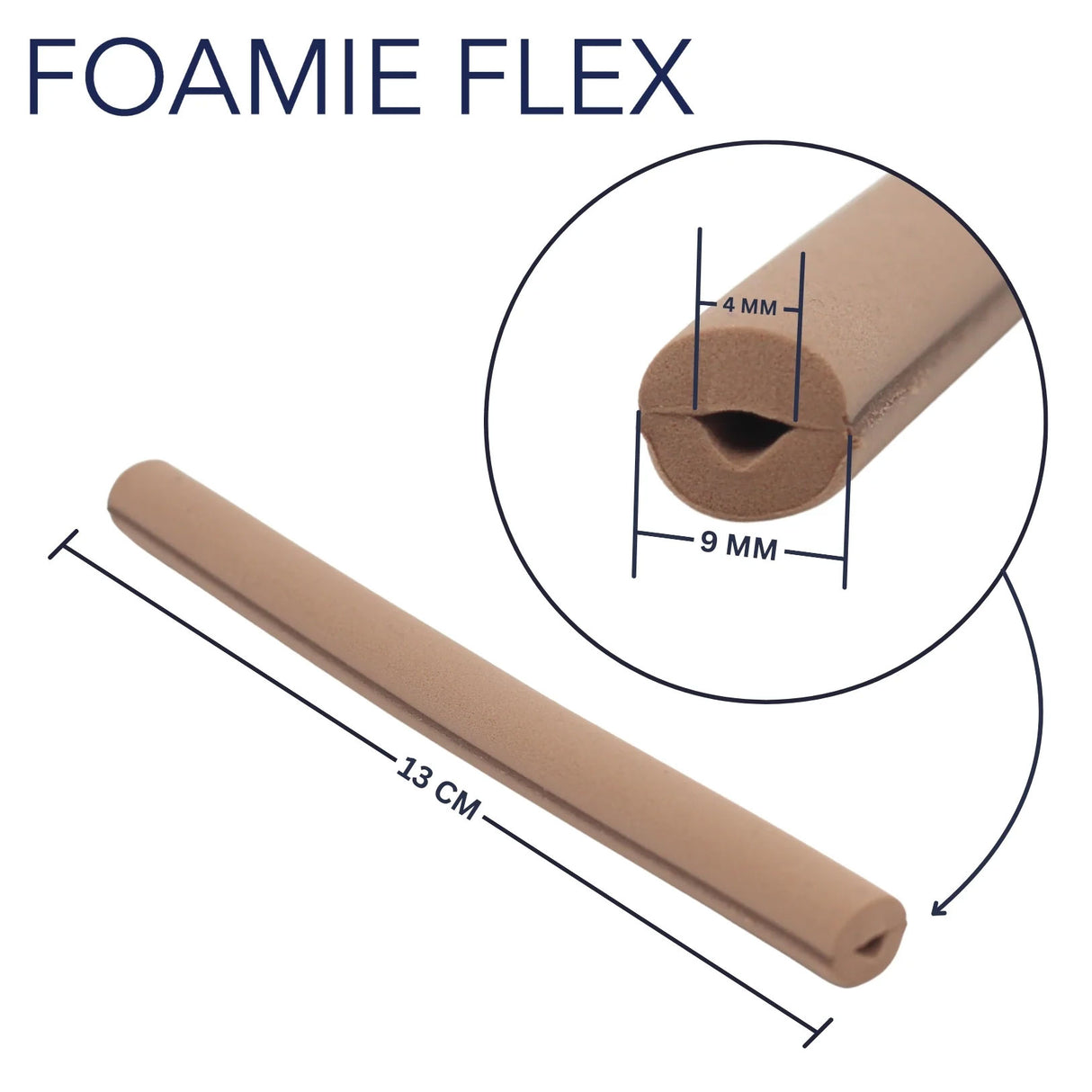 Foamie Flex - 4 Pack (Caramel)