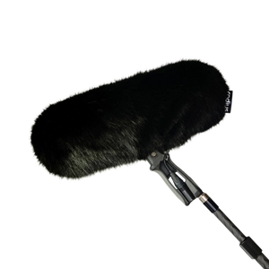 Fur Windcover for Rycote SuperShield Kit, Medium, Black Fur
