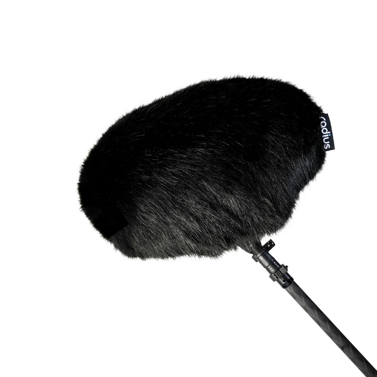 Fur Windcover for Rycote Cyclone, Small, Black Fur
