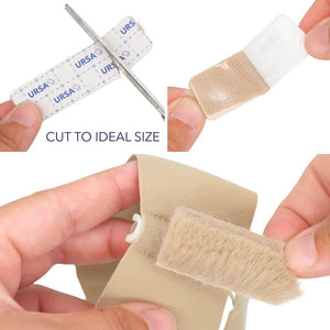 9x Furry Strips - Multipack (3x: Black, Beige & White)