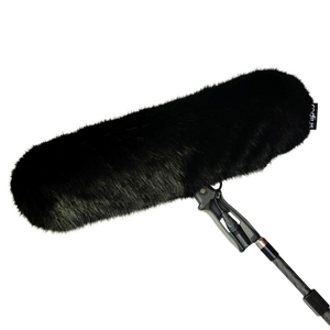 Fur Windcover for Rycote WS295 Windshield Kit 295, Black Fur