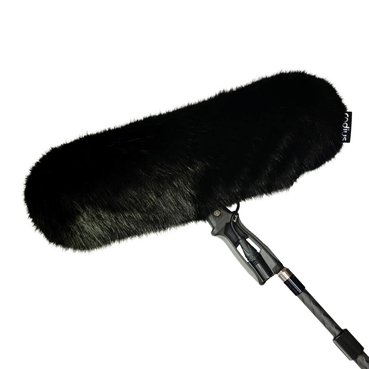 Fur Windcover for Rycote WS4 Windshield Kit, Black Fur