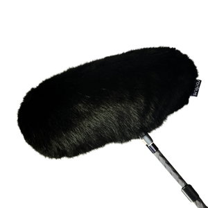 Fur Windcover for Cinela Piano, Black Fur
