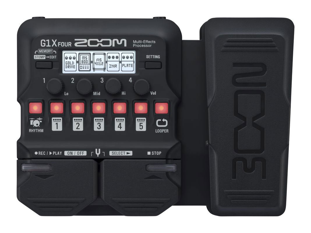 Buy ZOOM G1X Four - Guitar/Bass Effects | Canada Authorized dealer