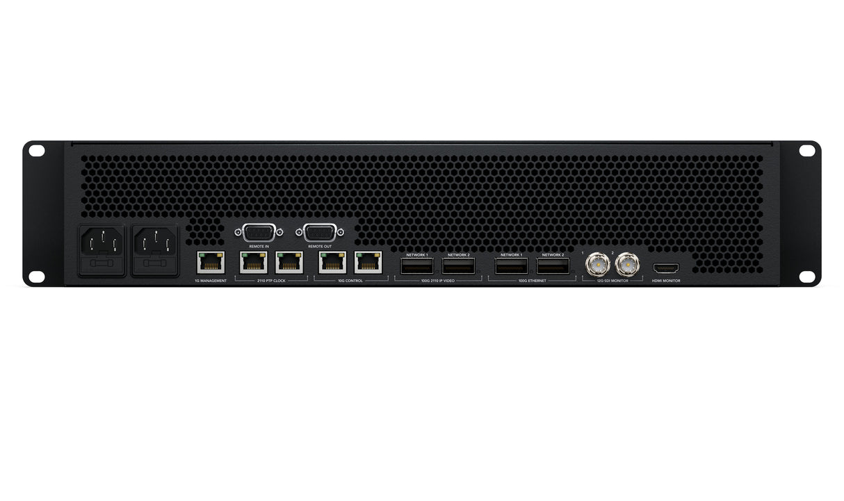 HyperDeck ISO recorder, supports 100G Ethernet