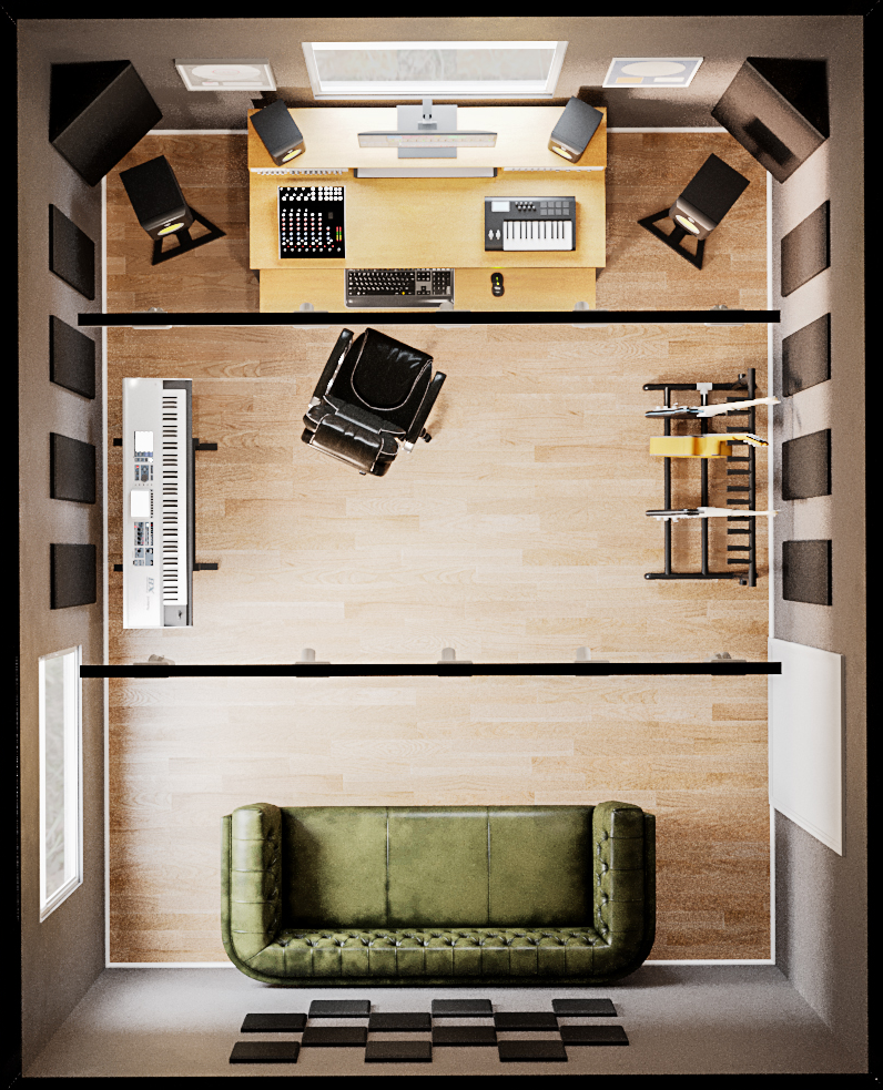 London 12 Room Kit, black