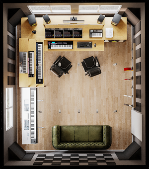 London 16 Room Kit, black
