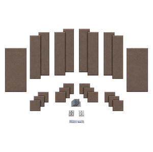 London 12 Room Kit, mocha