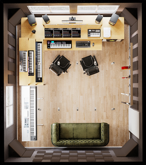 London 16 Room Kit, mocha