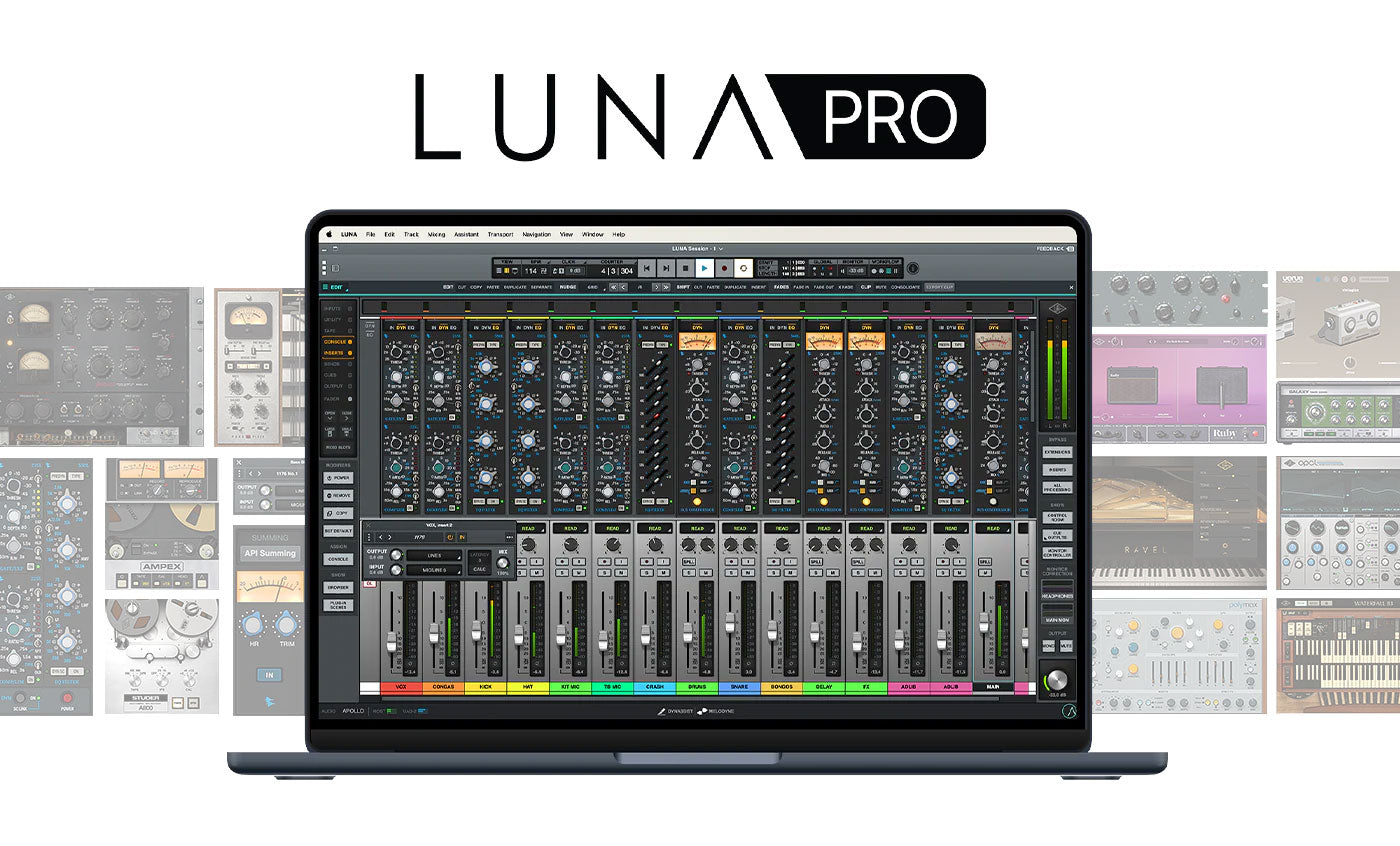 lunaページ Buy UNIVERSAL AUDIO PLUG-IN LUNA Pro (v2) - Plug-ins (Native