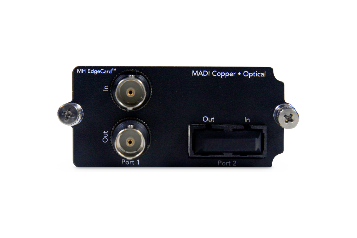 MH EdgeCard - MADI (1x Copper/1x Optical)