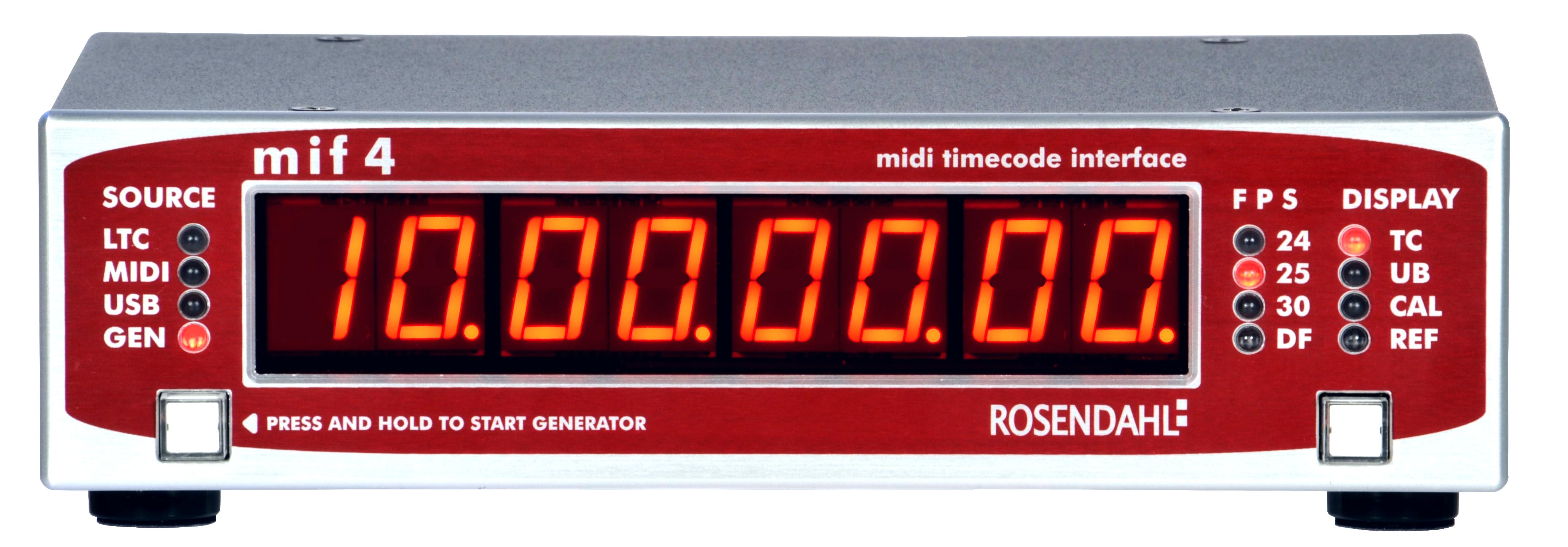Buy DIRECTOUT TECHNOLOGIES Rosendahl MIF4 - Master Clocks | Canada