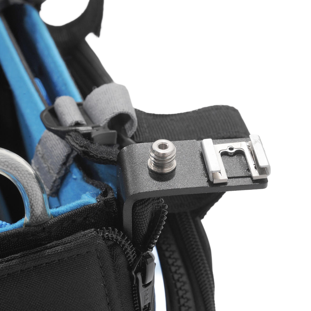 OR-152 - Dual Antenna Mounting Brackets (3/8 & 1/4) for Professional Mixer Bags