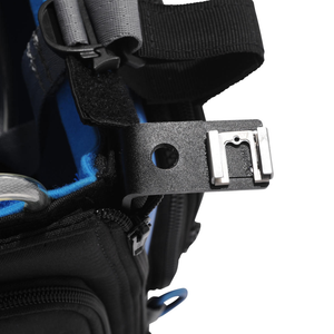 OR-152 - Dual Antenna Mounting Brackets (3/8 & 1/4) for Professional Mixer Bags