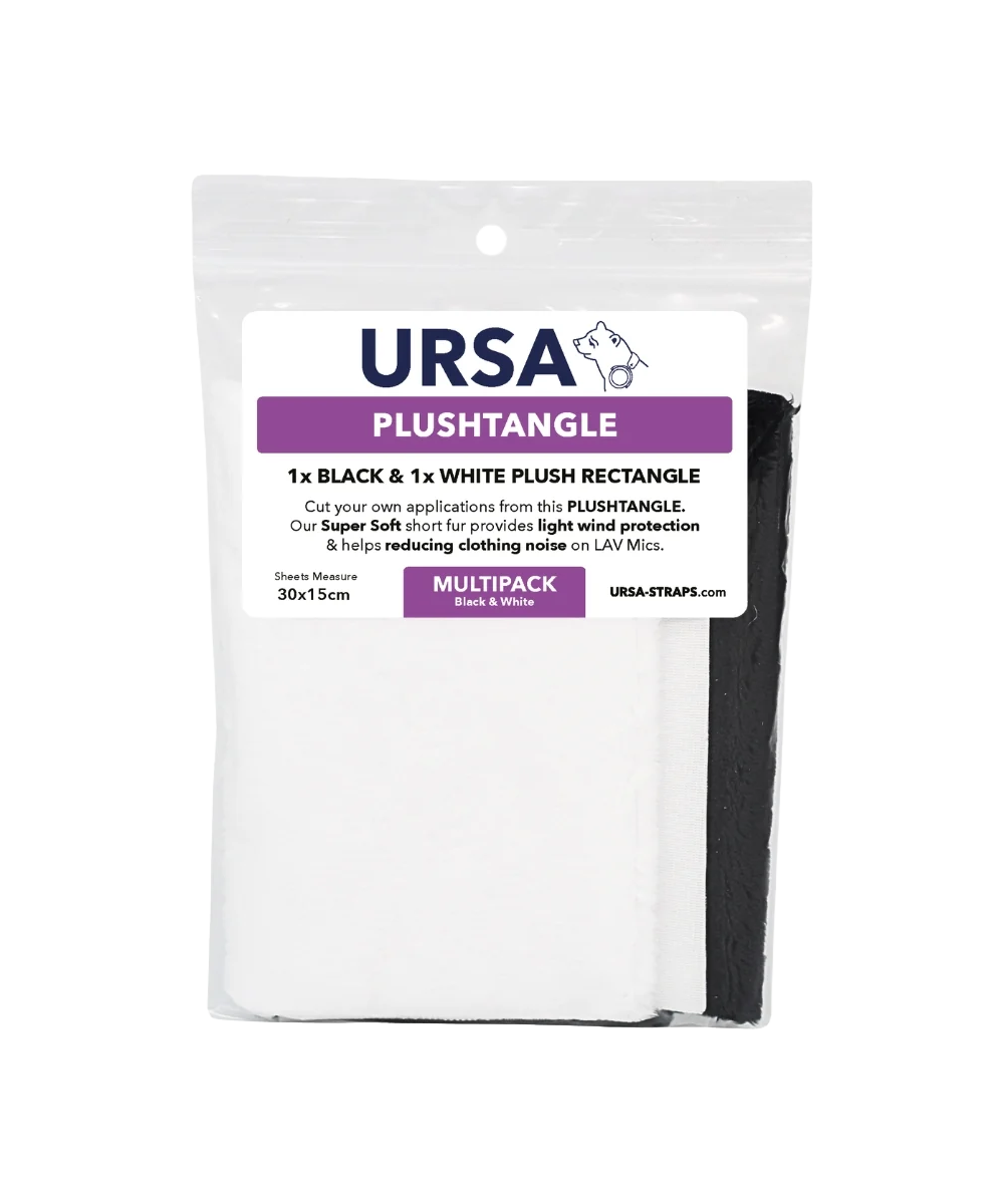 2x PlushTangle 60x15cm - Black/White